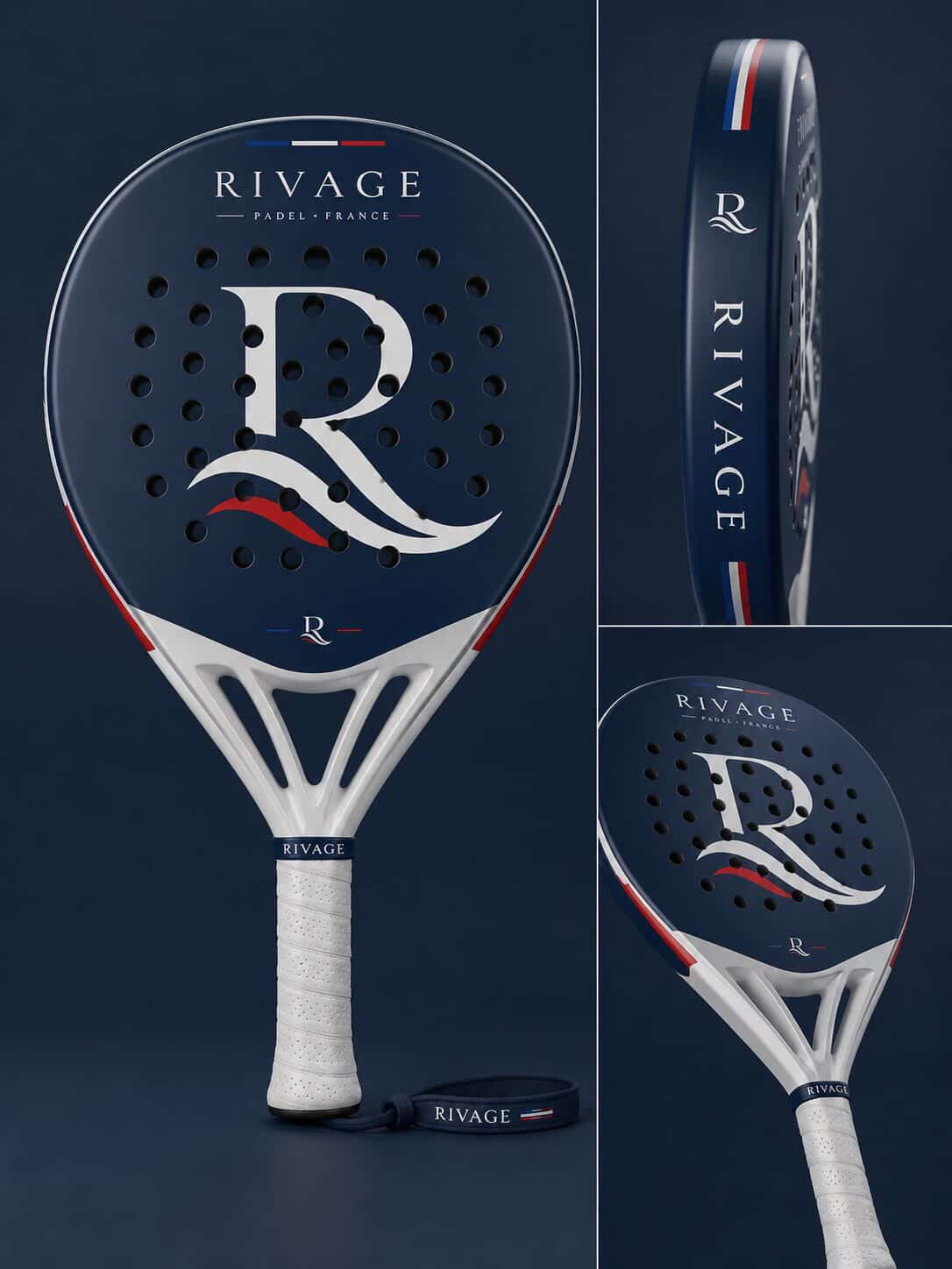 Raquette RIVAGE face au lac d'Annecy
